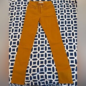 Zara Mustard Yellow Slim Pants 2